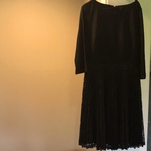 Beautiful pleated lace dress